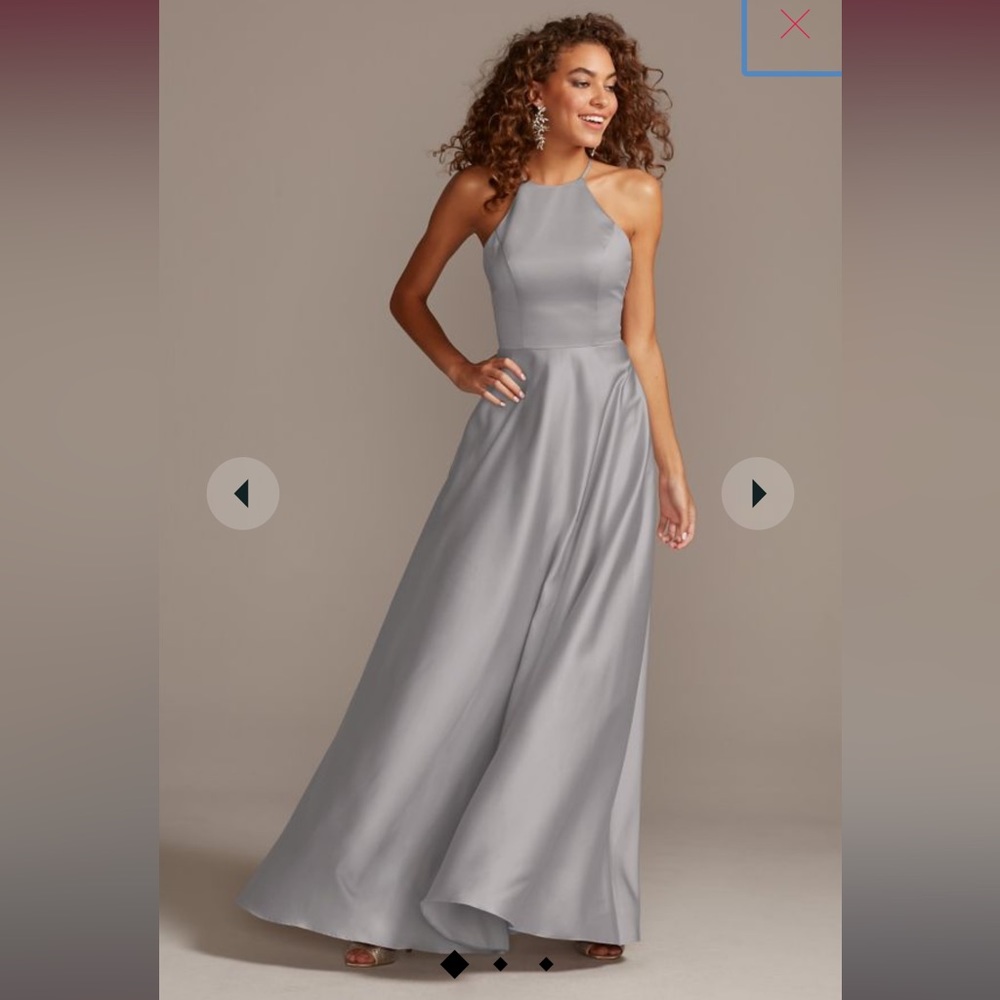 David’s bridal bridesmaid dress
